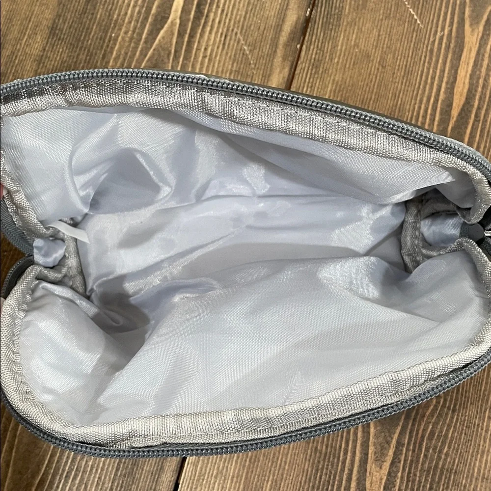Metallic Puffer Cosmetic Bag